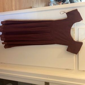 Maroon Roxy Dress